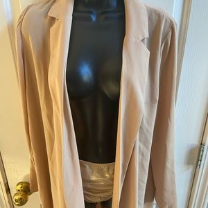 Gold N Nude Cover Up and Panties